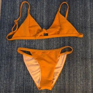 Yellow bikini from Zaful